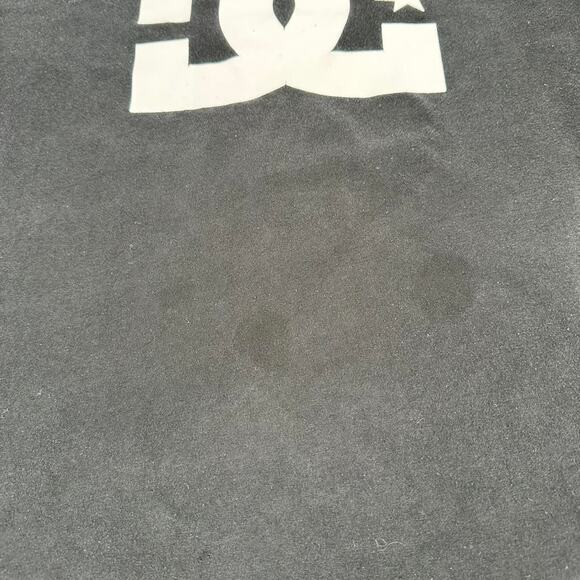 Y2K DC shoes Grunge Skate T Shirt ROB Dyrdek black faded Mens size XL - Picture 2 of 6